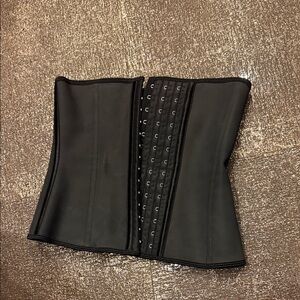 Black Waist Trainer Corset